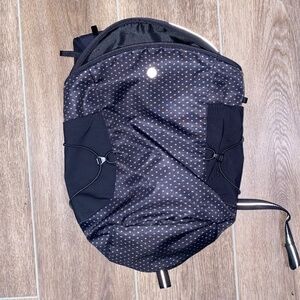 Lululemon Black Backpack with lots of Compartments